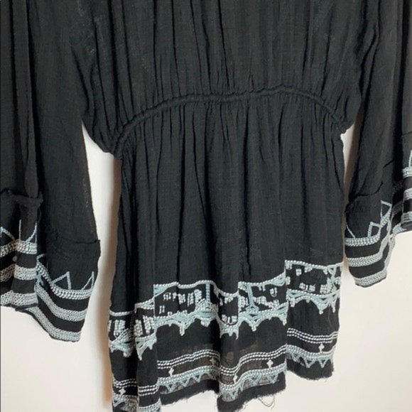 NWT Free People Saffron Embroidered Tunic L / XL - Picture 8 of 10